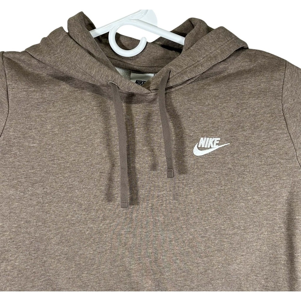 Nike Hoodie Men's Size Large Sportswear‎ Club Fleece Pullover Hoodie Tan Wheat